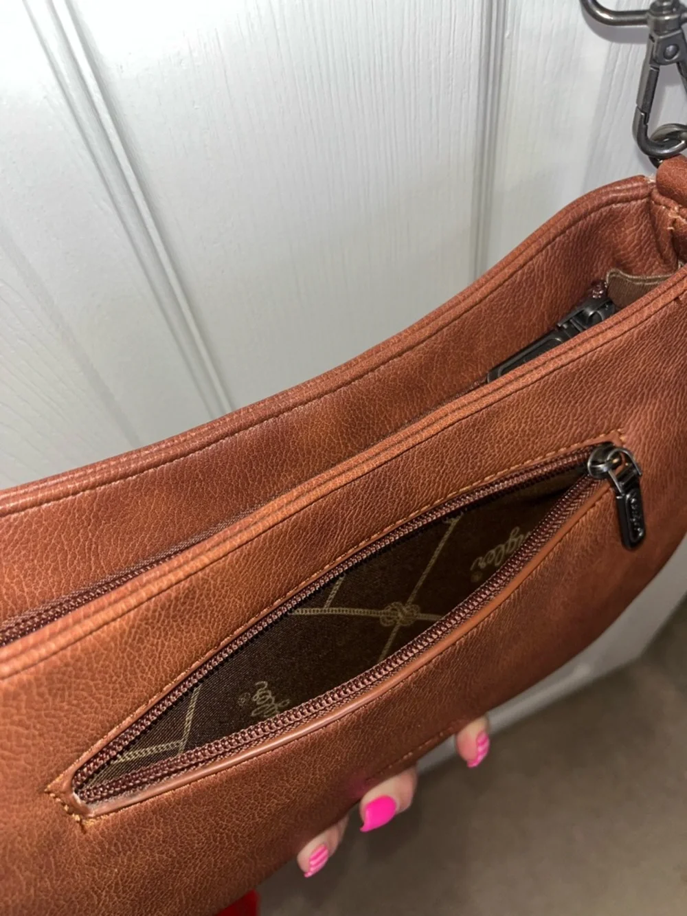 Wrangler Crossbody Hobo Purse